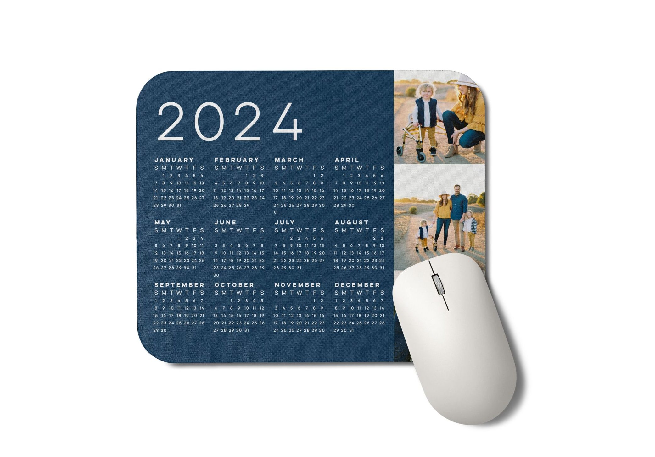 calendar mouse pad